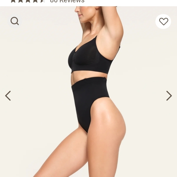 NWOT SKIMS Core Control High Waisted Thong Tan Various - Picture 5 of 10